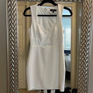 Lulus White Cutout Bodycon Dress